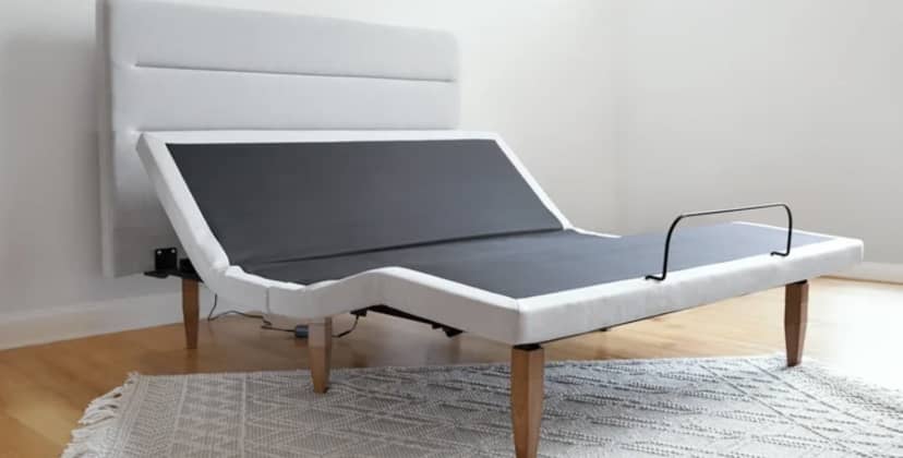 Product page photo of the Nolah Adjustable Base with Headboard